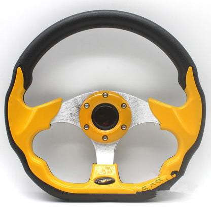 Car Steering Wheel Steering Wheel 520 Multicolor Racing Modified Steering Wheel Kart