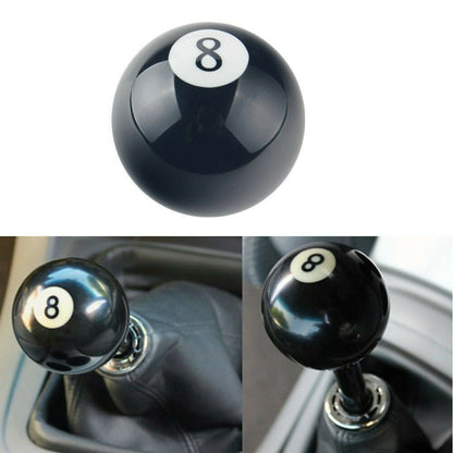 Cross-border car modification gear shift head black No. 8 billiard gear shift head black eight gear shift handle