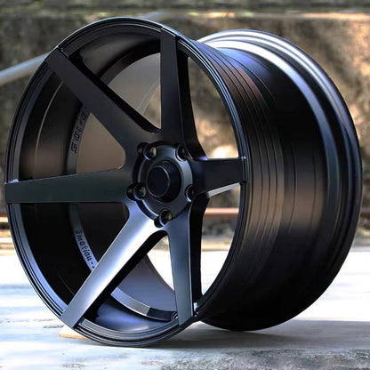 Low-lying Wide-sided Large Concave Wheel Modification