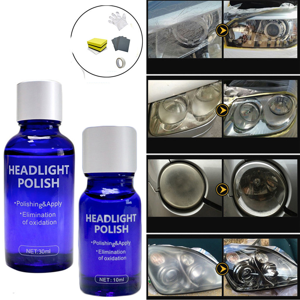 Car headlight renovation repair agent